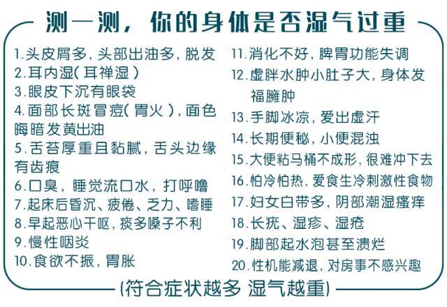 湿气重？为什么体内会有湿气呢？